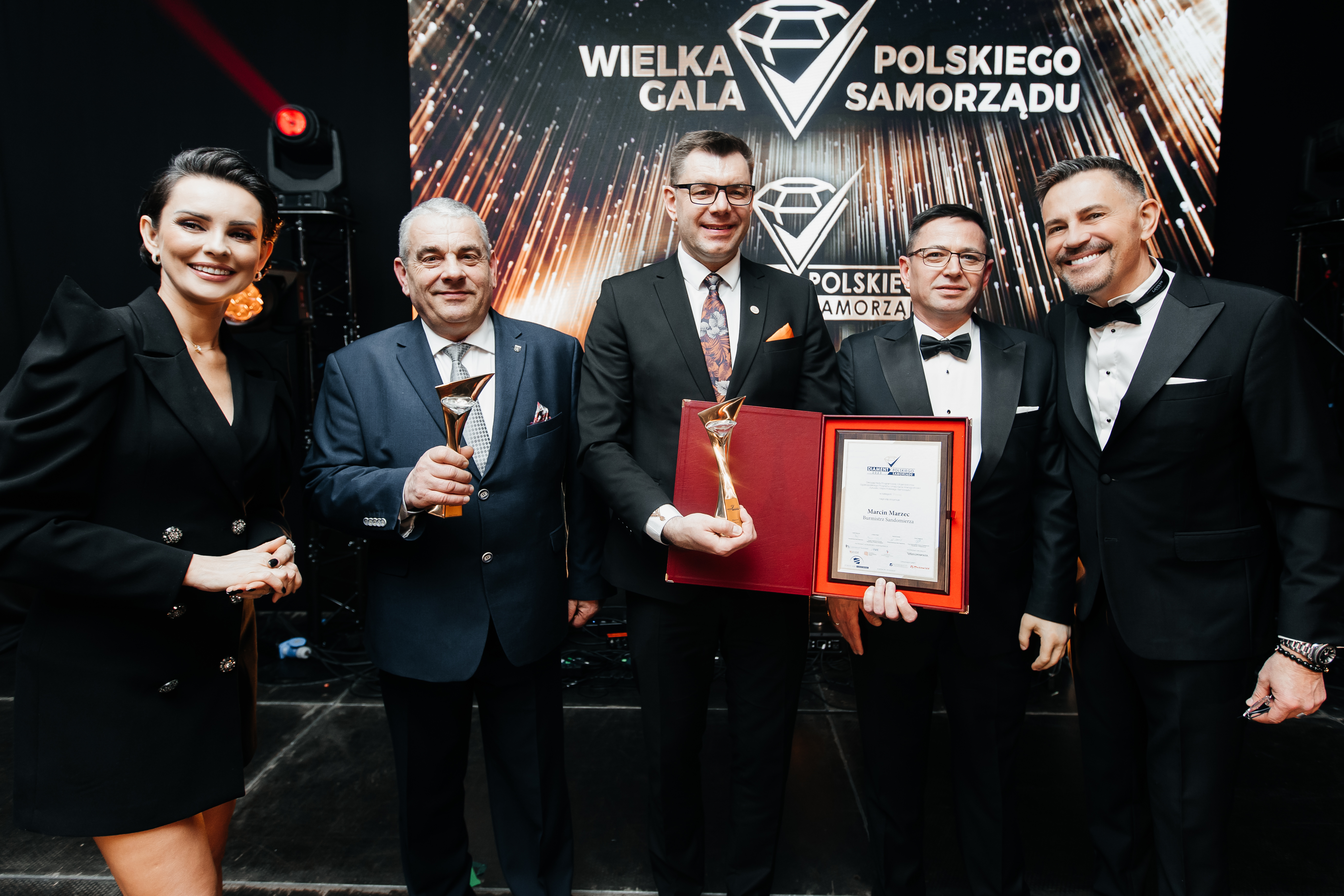 Rozdanie nagród "Diament Polskiego Samorządu"